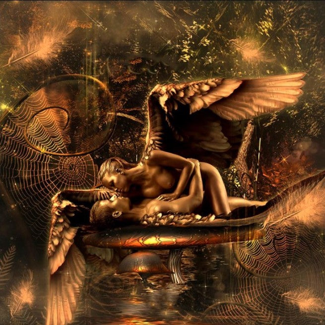 Diamond Painting Sensual Angel Lovers*