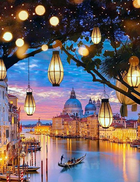 Diamond Painting Lights Of City*