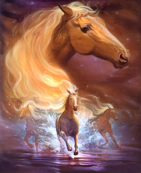 Diamond Painting Dream Horses*
