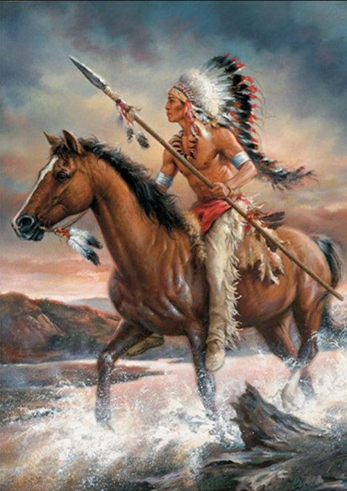 Diamond Painting Man And Horse*