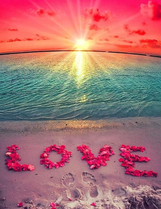 Diamond Painting Love Ocean*