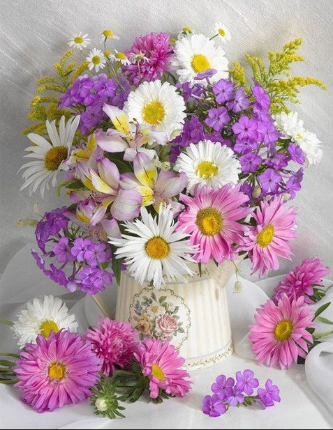 Diamond Painting Daisy Flowers*