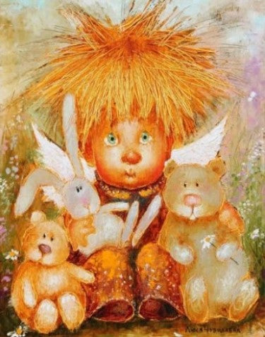 Diamond Painting Trollängel Skogens Vänner*