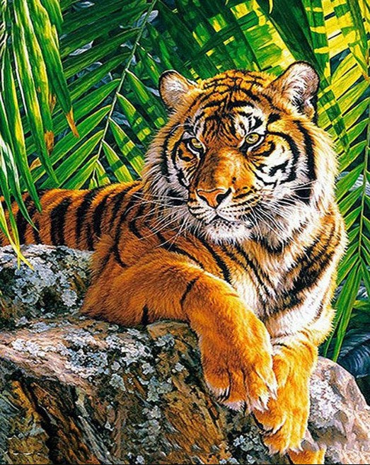 Diamond Painting AB Drills Tiger*