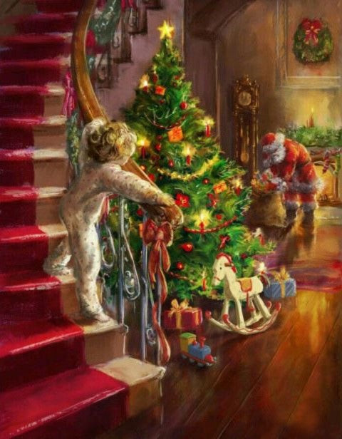 Diamond Painting Christmas Evening