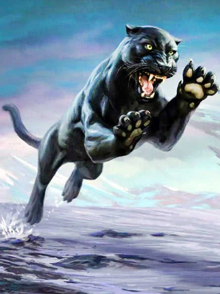 Diamond Painting Black Panther*