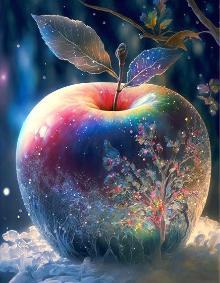 Diamond Painting Frozen Apple*