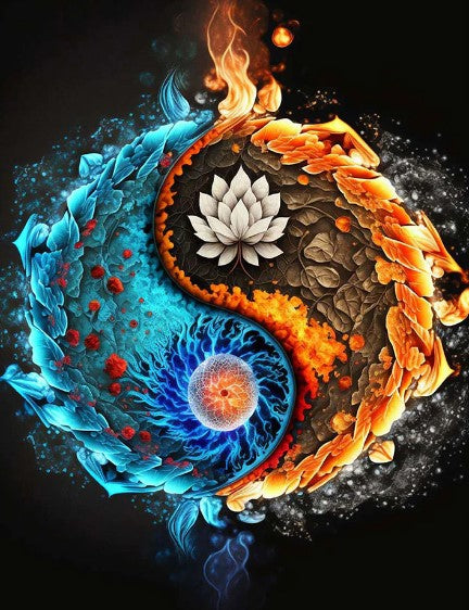 Diamond Painting Yin Och Yang*