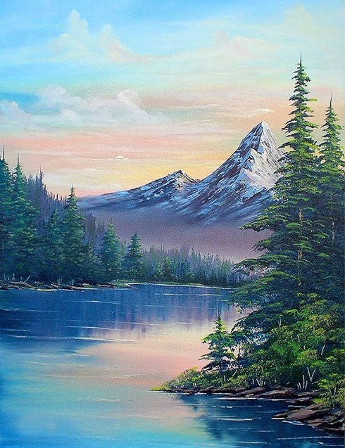 Diamond Painting Mountain Landscape*