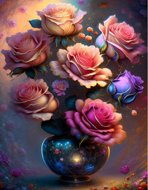 Diamond Painting Roses*
