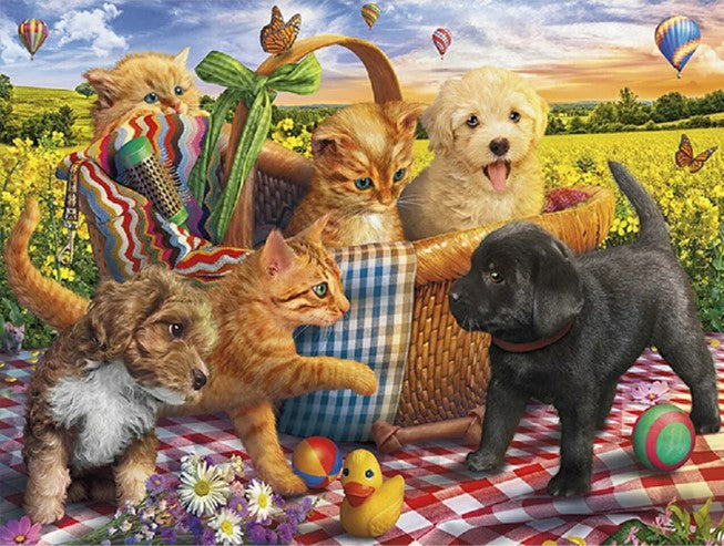 Diamond Painting Pets On Picknic*