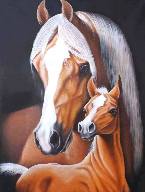 Diamond Painting Horses*