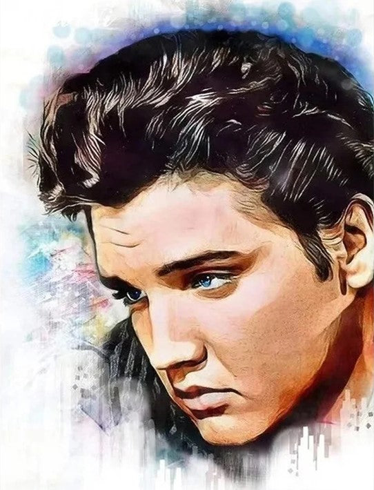 Diamond Painting Elvis Painted*