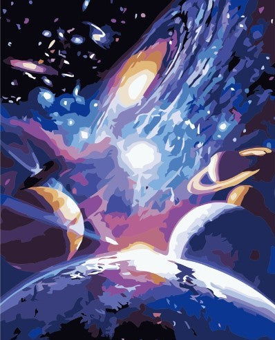 Paint By Number Universe 40x50*