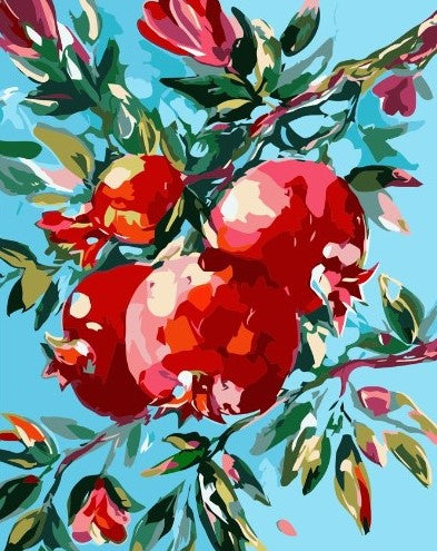 Paint By Number Grantäpple 40x50*