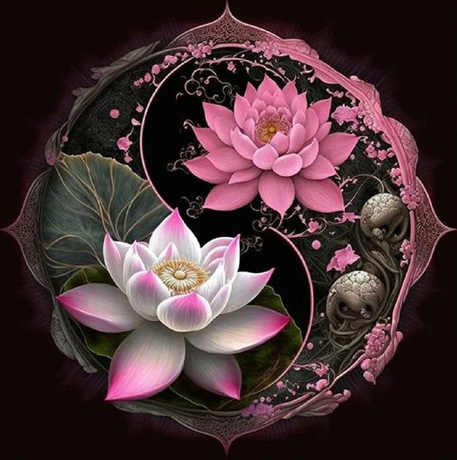 Diamond Painting Lotus*
