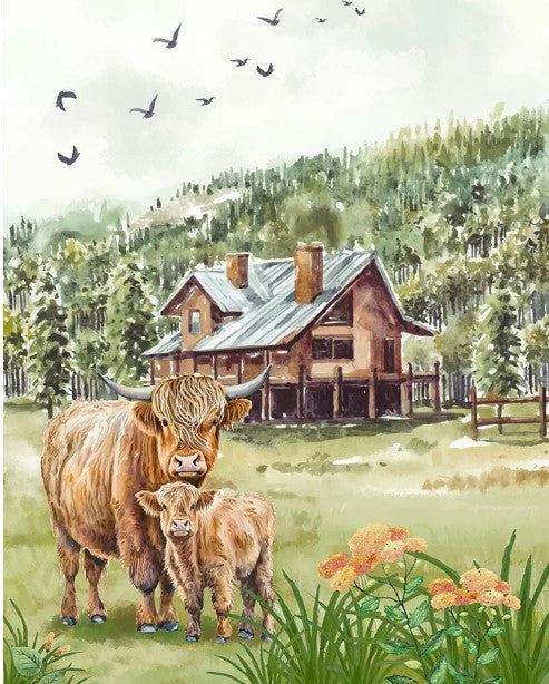 Diamond Painting Highland Cattles*