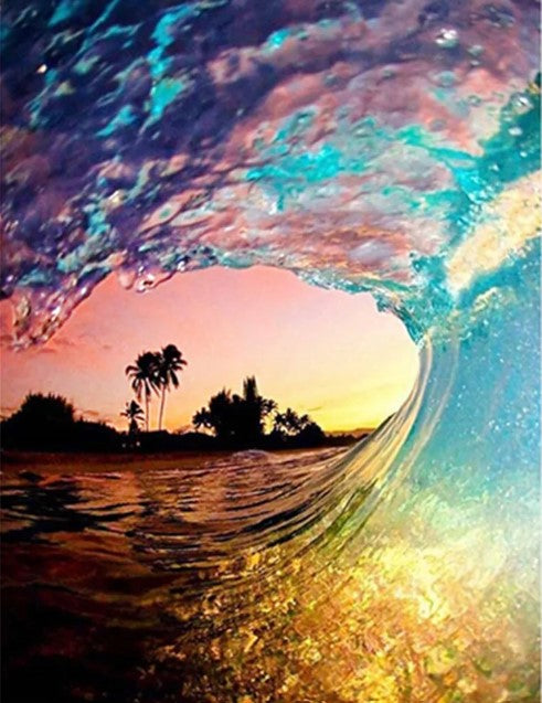 Diamond Painting Wave*