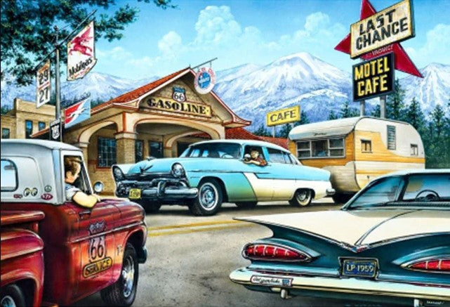 Diamond Painting Old American Cars*