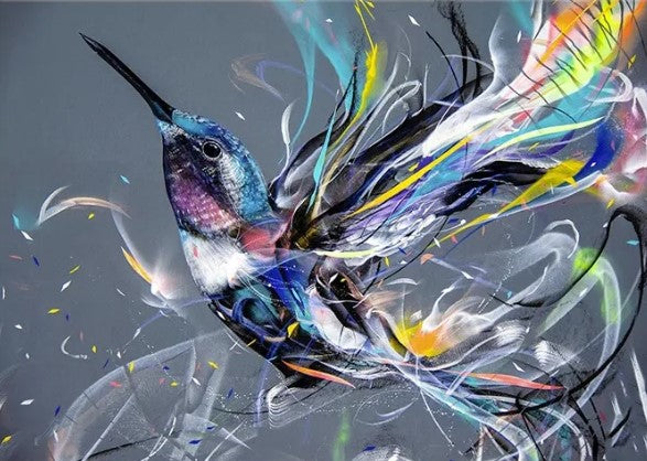 Diamond Painting Bird Abstract *