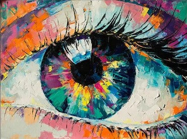 Diamond Painting Eye Abstract*