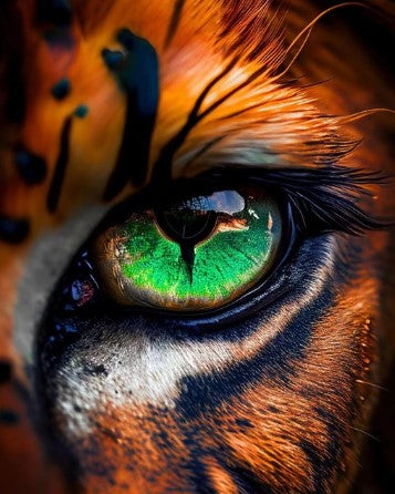 Diamond Painting Leopard Eye*