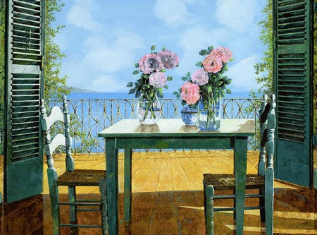 Diamond Painting Terass*