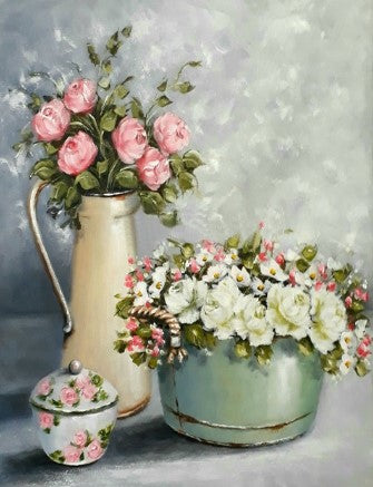 Diamond Painting Chabby Flowers*