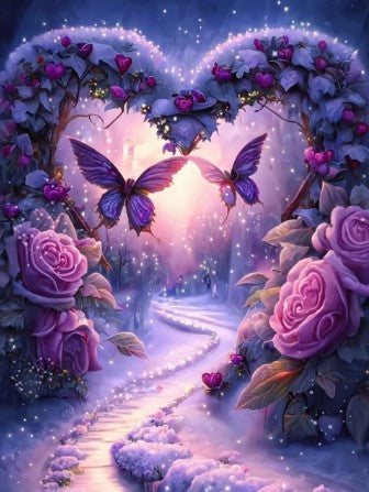 Diamond Painting Butterflies Roseheart*