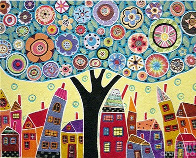 Diamond Painting Ding Ding City*