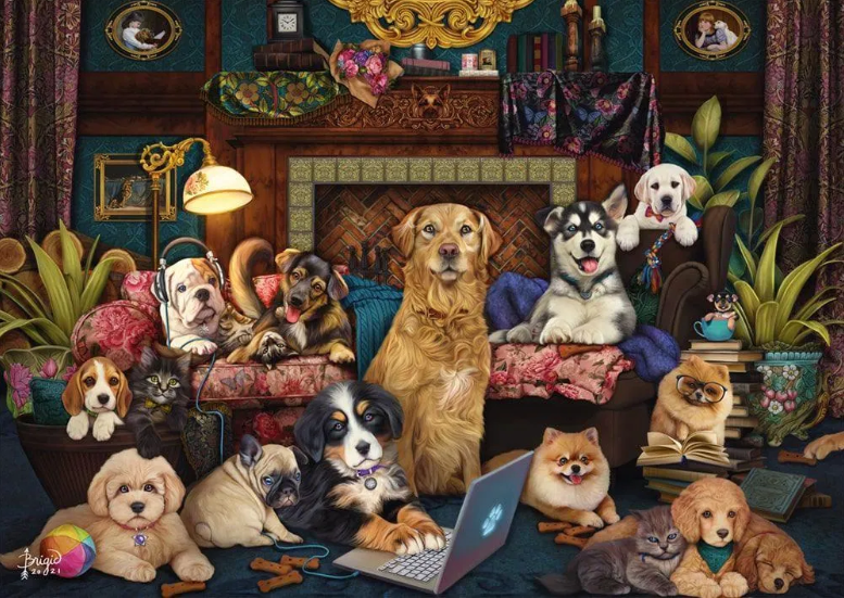 Diamond Painting Dogs*