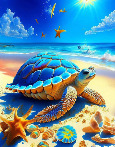 Diamond Painting Turtle*