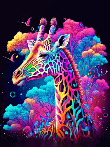 Diamond Painting AB Drills Giraff*