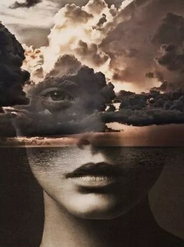 Diamond Painting Woman Ocean*
