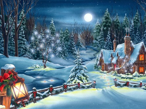 Diamond Painting Winter Landscape*