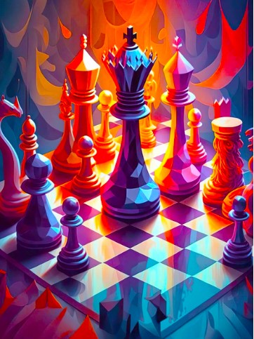 Diamond Painting Chess*
