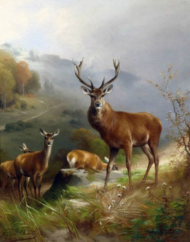 Diamond Painting Hjortar*