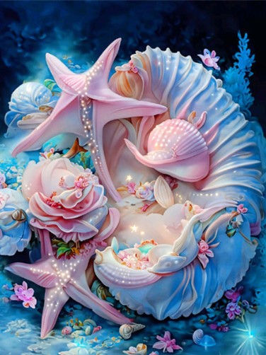 Diamond Painting Snäckor*