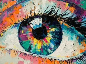 Diamond Painting AB Drills Eye Abstract*
