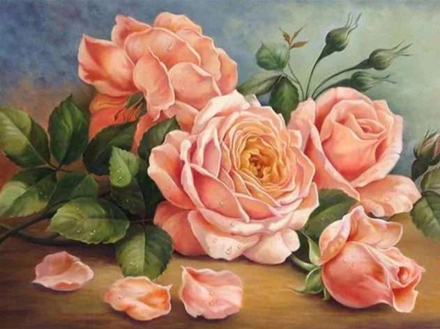 Diamond Painting AB Drills Roses*