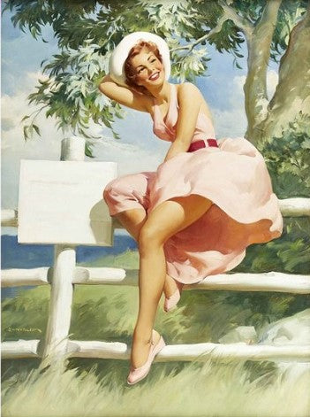 Diamond Painting Woman Vintage*