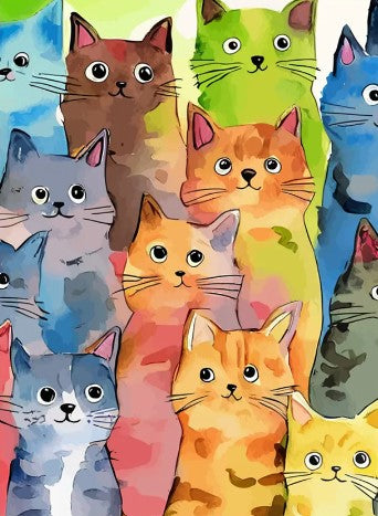 Diamond Painting Cats*