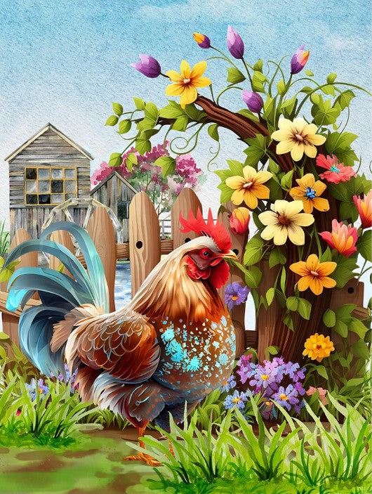 Diamond Painting Tupp Sommar*