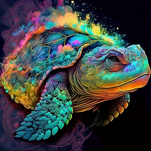 Diamond Painting Color Turtle*