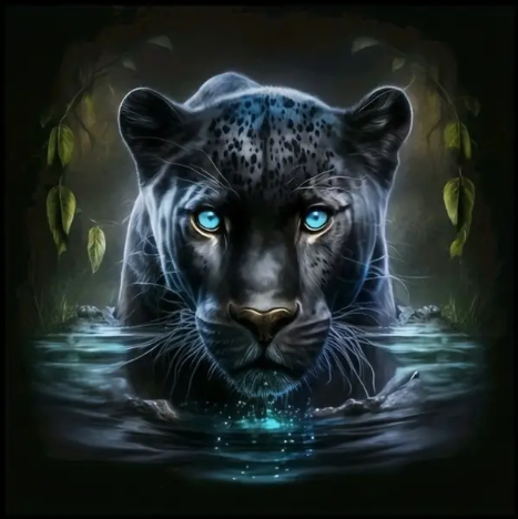 Diamond Painting Black Panther*