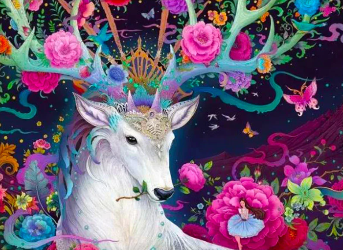 Diamond Painting Fantacy Deer*
