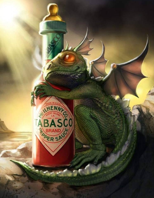Diamond Painting Tabasco Dragon*