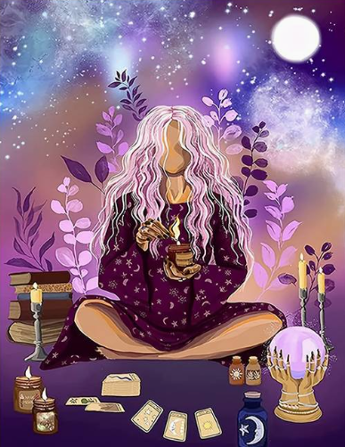 Diamond Painting Spiritual Girl*