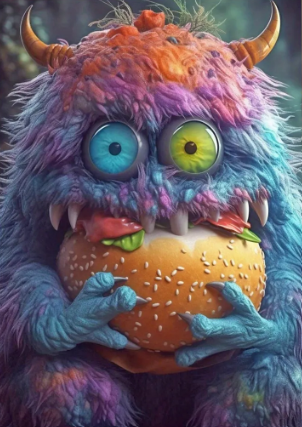 Diamond Painting Monster*
