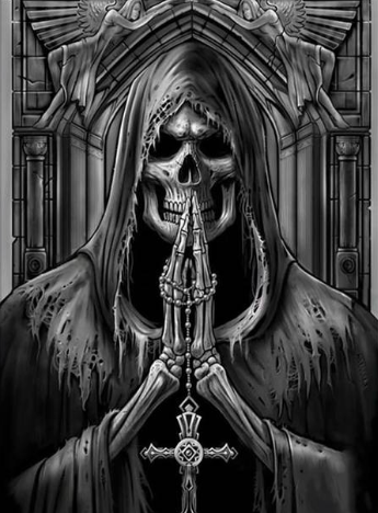 Diamond Painting Death Pray*
